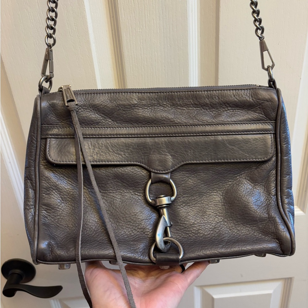 Rebecca Minkoff dark grey crossbody bag NWOT
